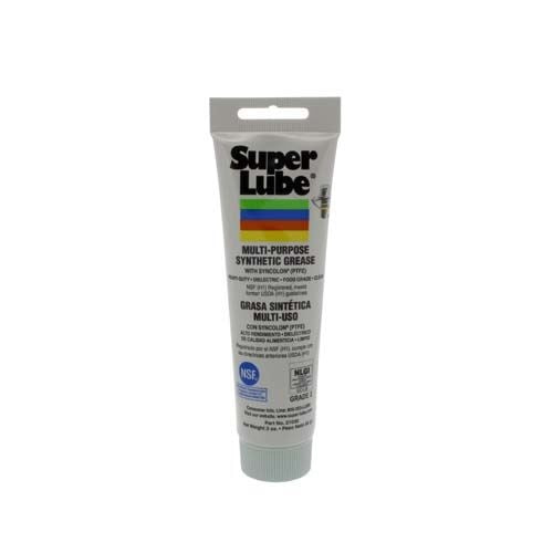 Super Lube 21030 Multi-Purpose Synthetic Grease with Syncolon®, 3Oz Tube