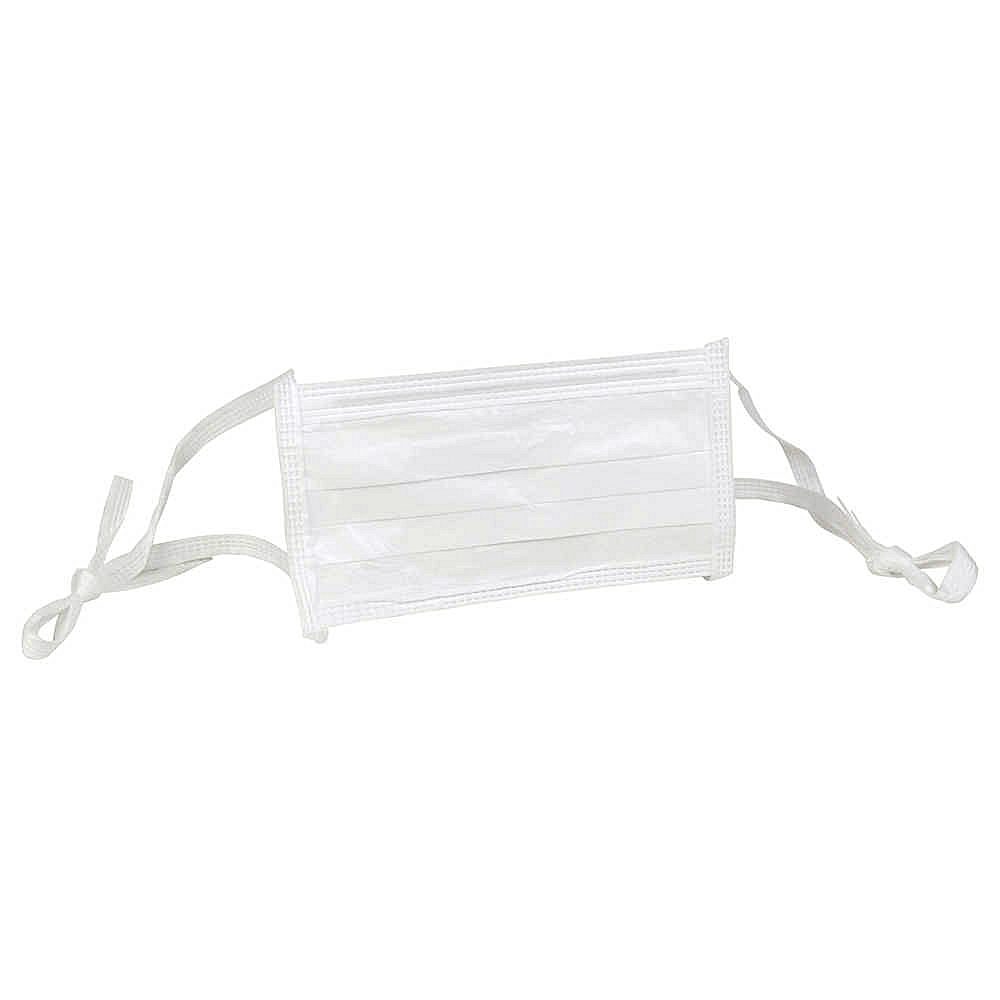 SOS Cleanroom Kimtech 62494 Case Kimberly-Clark Kimtech M3 Sterile Face Masks with Soft Ties, Pleat Style - Case