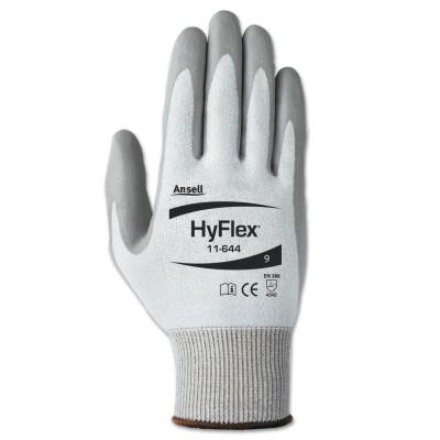 HYFLEX® 11-644-9 Hyflex 11644 Wht Cut/13Ga Pe W/ Gray Pu Ct 9 (12 PR)