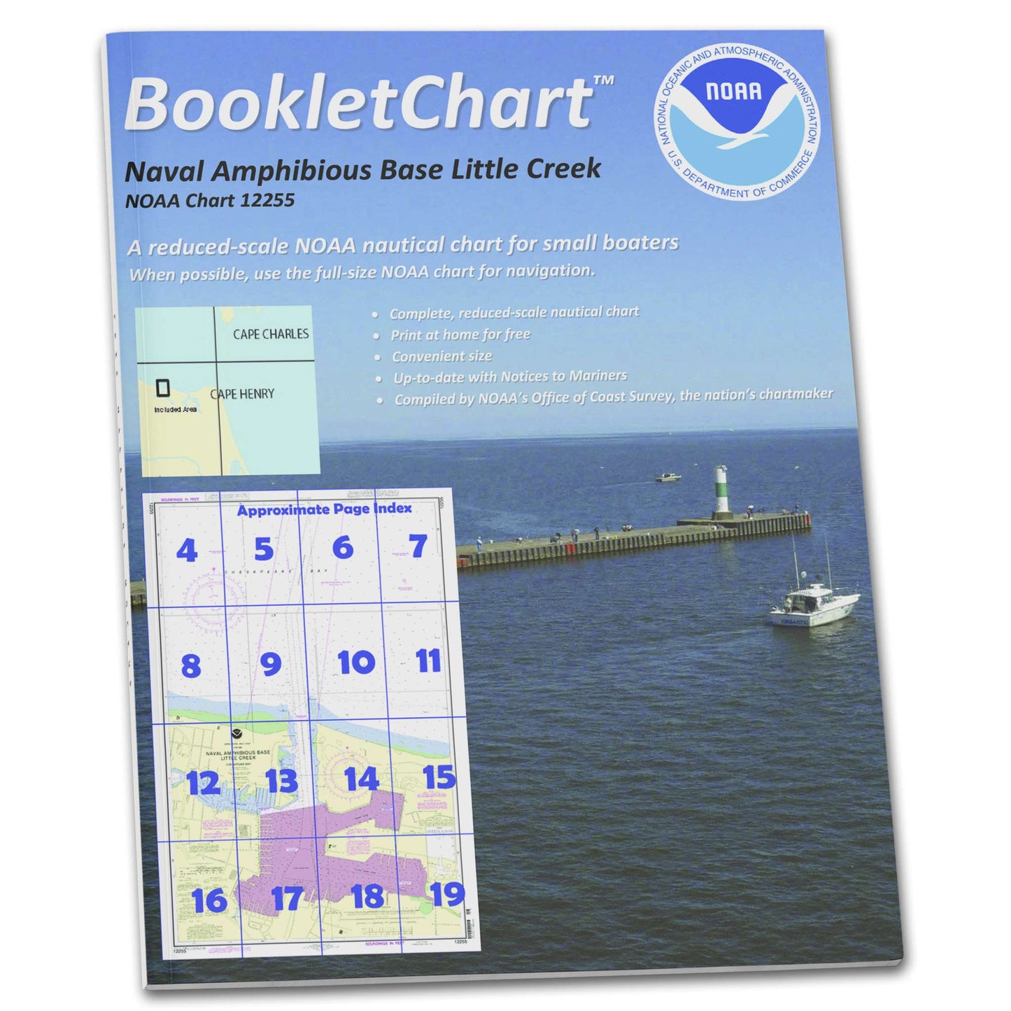 Paradise Clay CB12255 HISTORICAL NOAA Booklet Little Creek Naval Amphibious Base