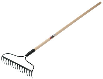 TRUE TEMPER 1881600 14" Eagle Welded Bow Rake 54" Handle