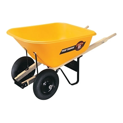 TRUE TEMPER RP810 Wheelbarrow 8 Cu. Ft. Poly Dual Whl