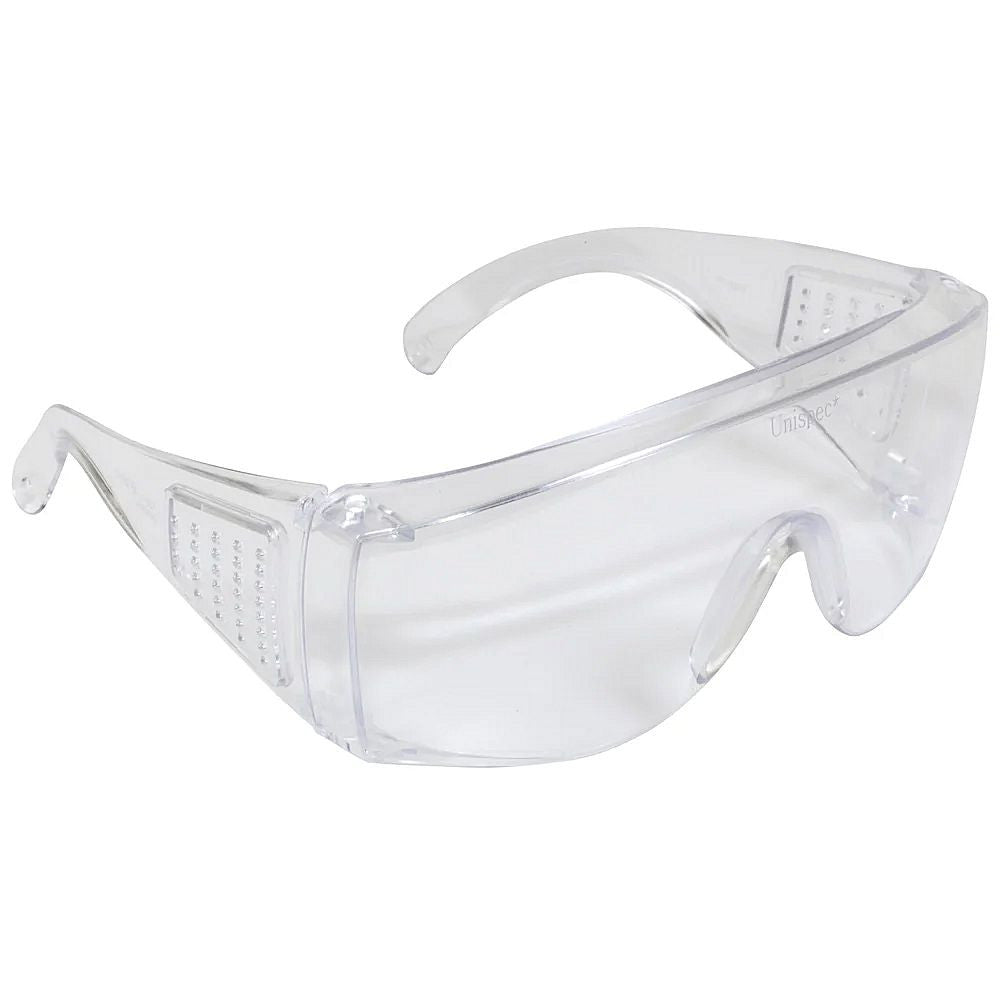 SOS Cleanroom KleenGuard Unispec II Visitor Safety Glasses (Clear Uncoated) (Case/50)