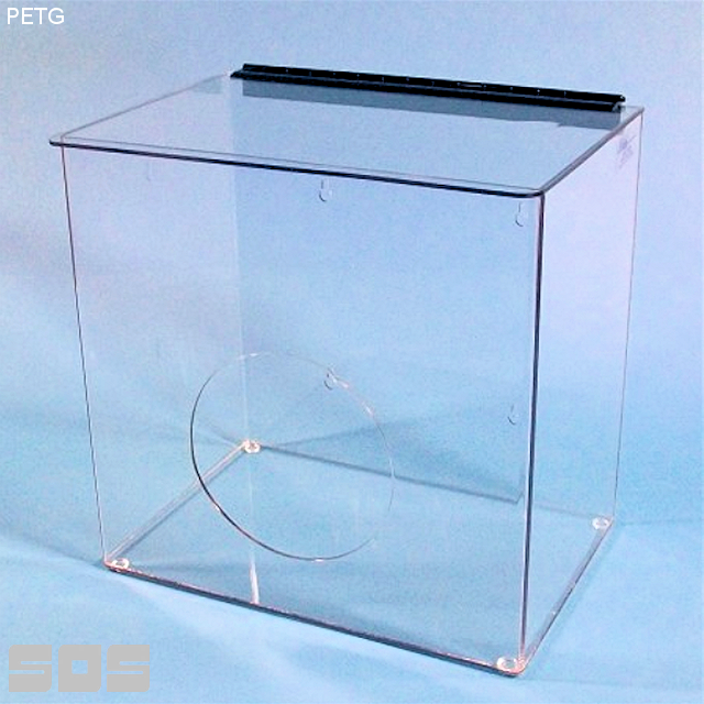 SOS Cleanroom 12"W x 12"H x 8"D - Cleanroom Dispenser with Round Opening