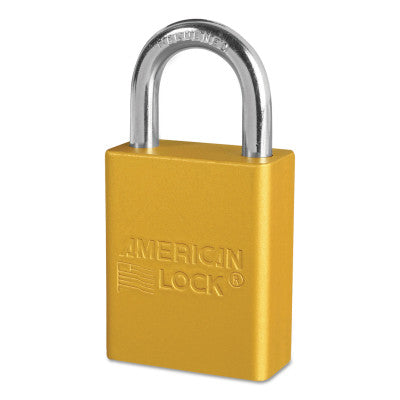 AMERICAN LOCK A1105YLW Gold Safety Lock-Out Color Coded Secur