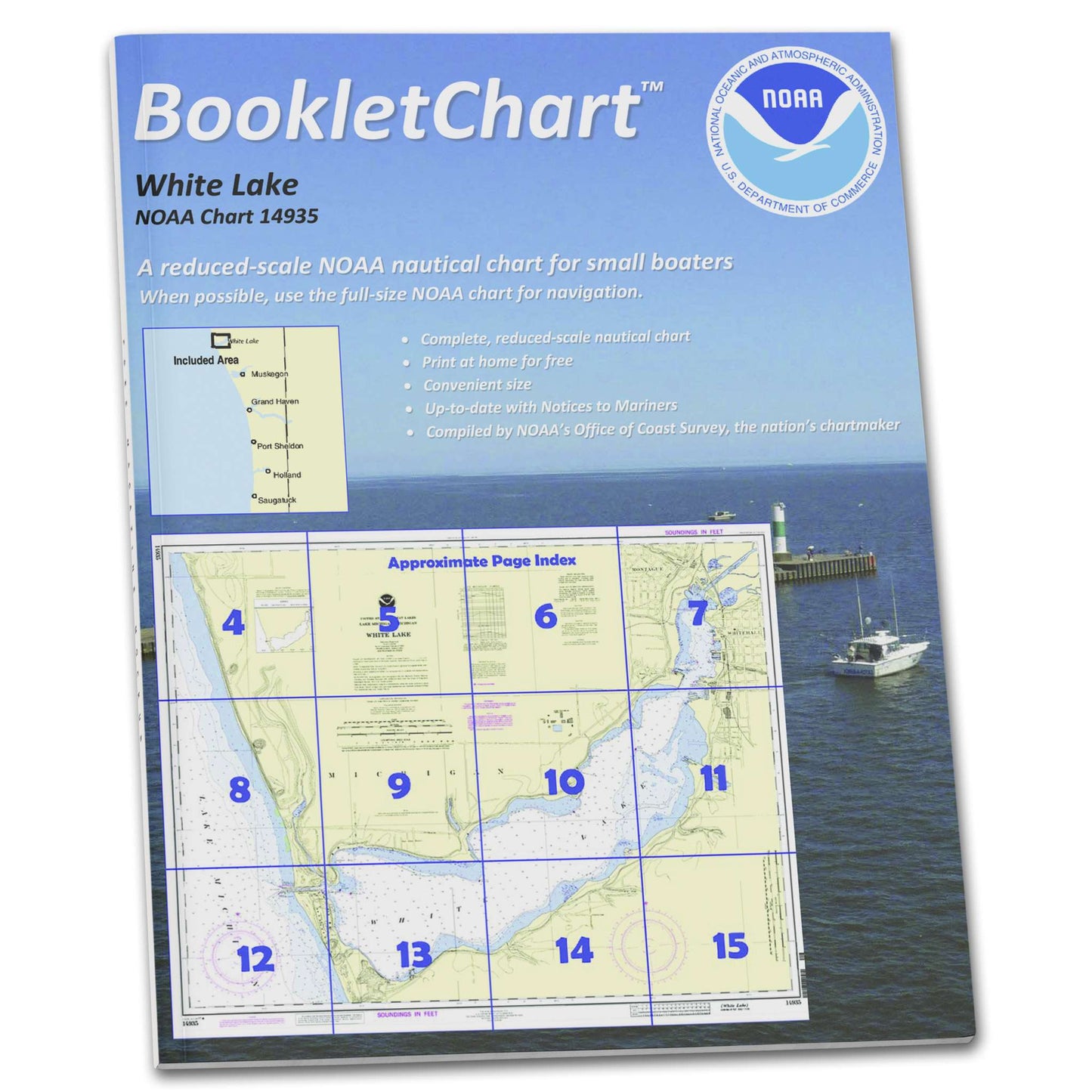 Paradise Clay CB14935 HISTORICAL NOAA Booklet White Lake