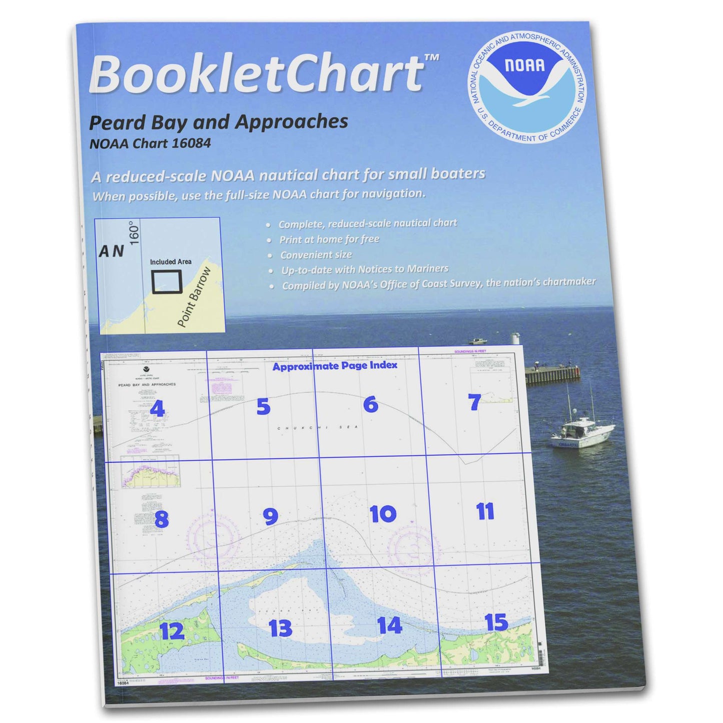 Paradise Clay CB16084 HISTORICAL NOAA Booklet Peard Bay and approaches