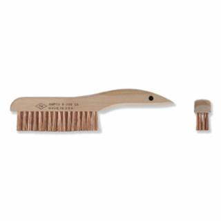 AMPCO SAFETY TOOLS B-399 4X16Row Shoe Hdle Rnd Wire Brush-