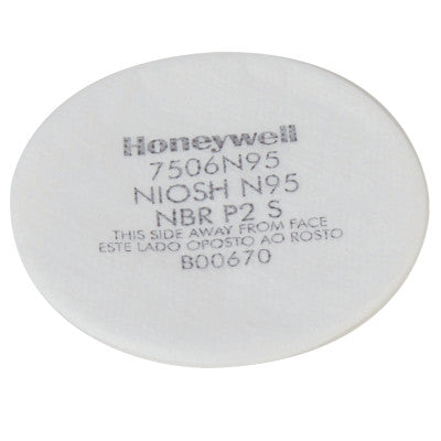 HONEYWELL NORTH® 7506N95 N95 Non Oil Particulatefilter (10/Bag) (10 EA)