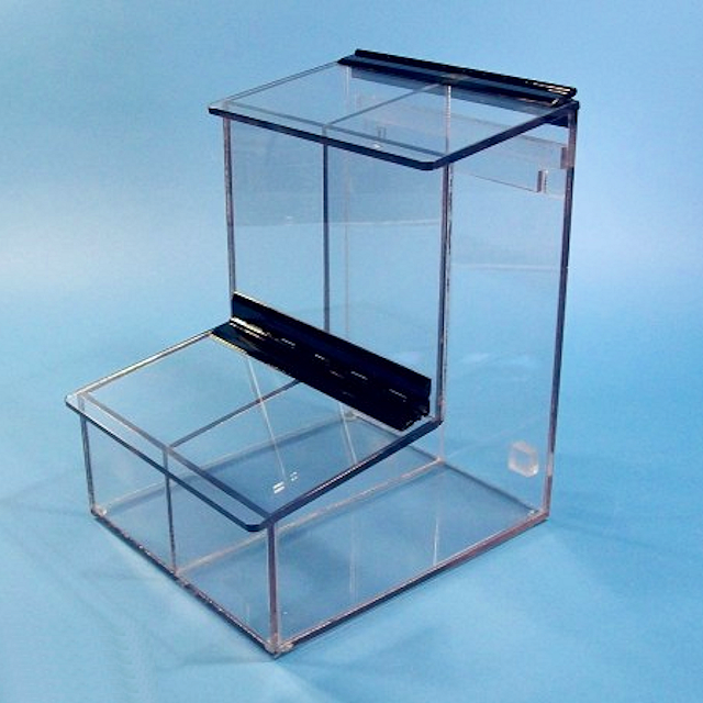 SOS Cleanroom 8"W x 12"H x 9"D - Cleanroom 2-Compartment Dispenser