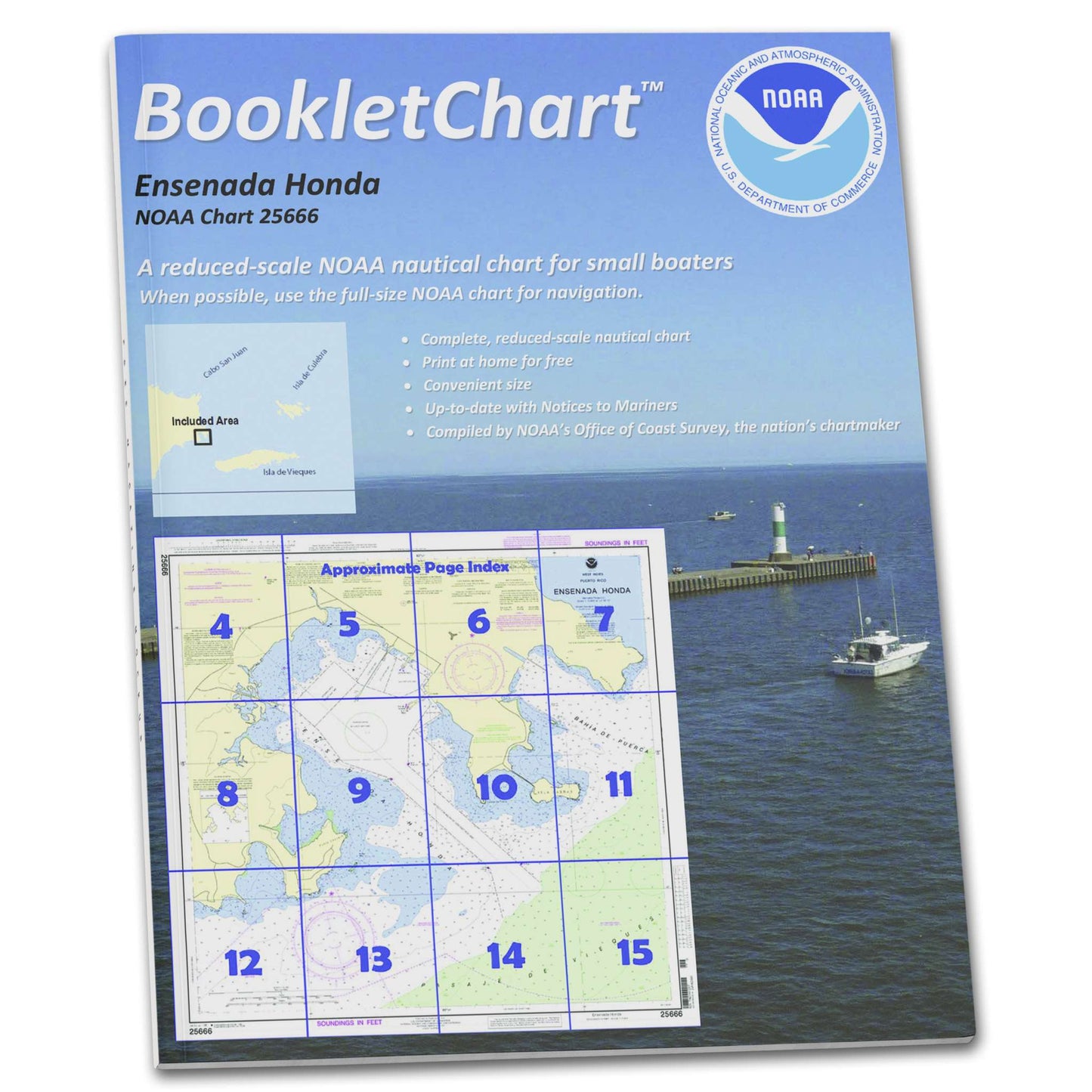 Paradise Clay CB25666 HISTORICAL NOAA Booklet Chart Ensenada Honda