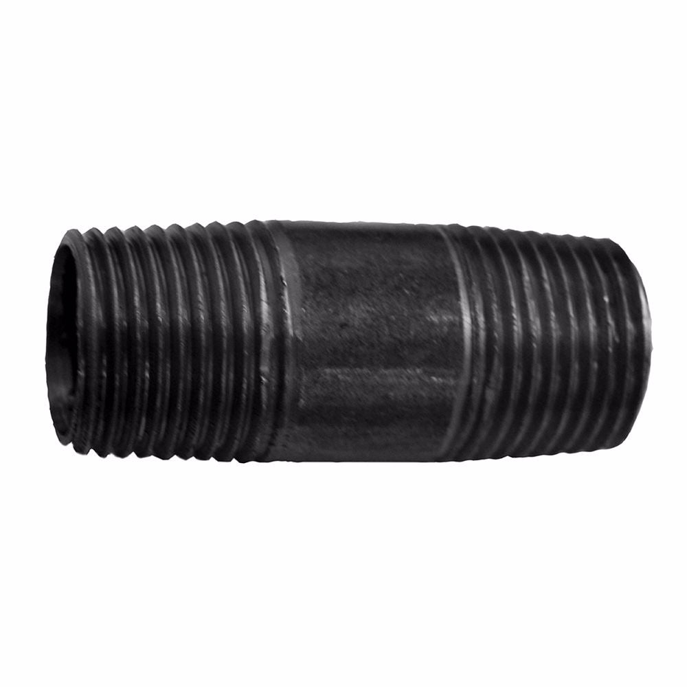 Jones Stephens 30230 1/4 X 3 NIPPLE BLACK