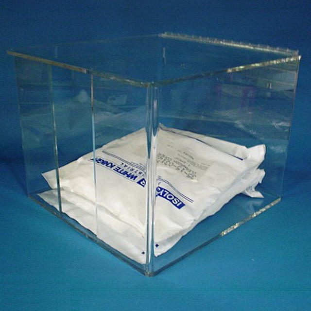 SOS Cleanroom 12"W x 10"H x 13"D - Cleanroom Apparel Dispenser with Front Opening