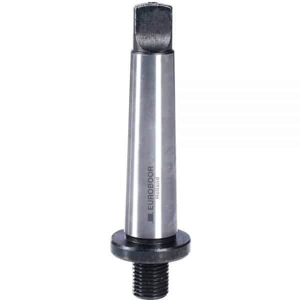Euroboor 1/2UNF-MC2 Adapter, Morse Taper, Mt2, Thread, 1/2".
