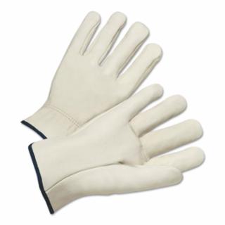 ANCHOR BRAND 4000S Anchor 6120S Leather Drivers Gloves Elastic Bk (1 PR)