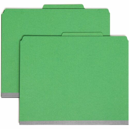 Smead SMD13733 SafeSHIELD 2/5 Tab Cut Letter Recycled Classification Folder