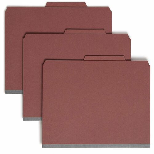 Smead SMD13775 SafeSHIELD 2/5 Tab Cut Letter Recycled Classification Folder