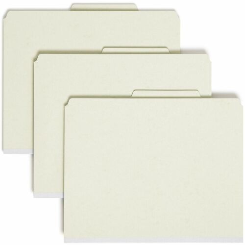 Smead SMD13776 SafeSHIELD 2/5 Tab Cut Letter Recycled Classification Folder