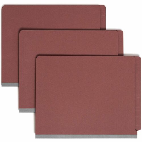 Smead SMD26855 Straight Tab Cut Letter Recycled Classification Folder