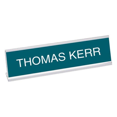 Xstamper XSTK31 Standard Aluminum Desk Sign