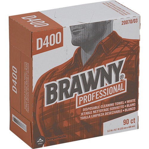 Brawny® Professional GPC2007003 D400 Disposable Cleaning Towels