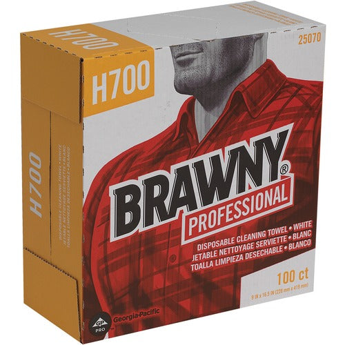 Brawny® Professional GPC25070 H700 Disposable Cleaning Towels