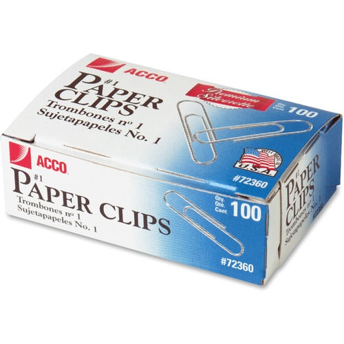 ACCO ACC72360 Premium Paper Clips