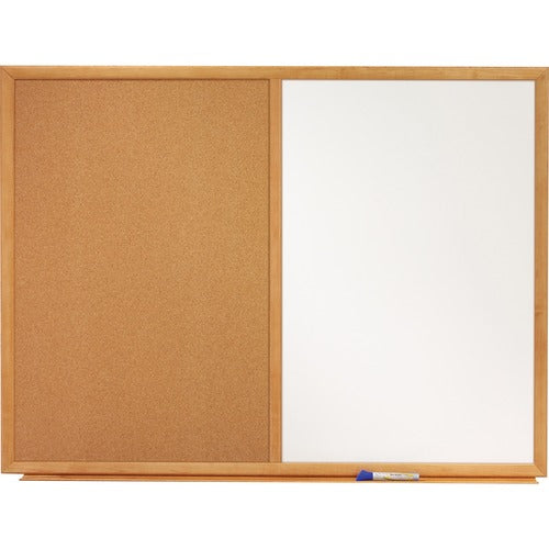 Quartet QRTS553 Standard Combination Whiteboard/Cork Bulletin Board