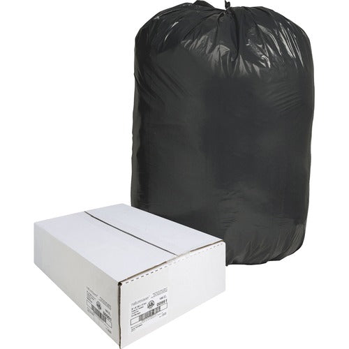 Nature Saver NAT00991 Black Low-density Recycled Can Liners