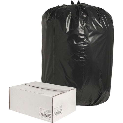 Nature Saver NAT00994 Black Low-density Recycled Can Liners