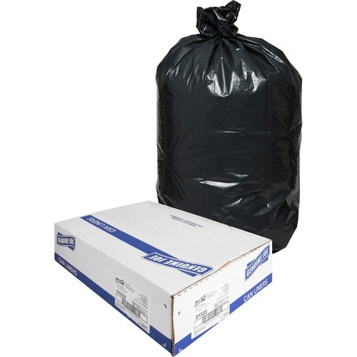 Genuine Joe GJO01533 Heavy-Duty Trash Can Liners