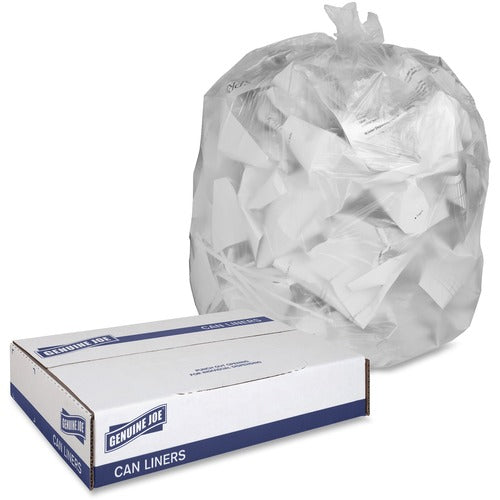 Genuine Joe GJO70011 Economy High-Density Can Liners