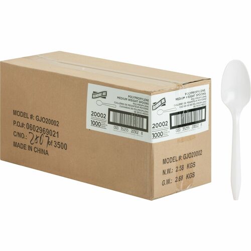 Genuine Joe GJO20002 Medium-weight Spoons
