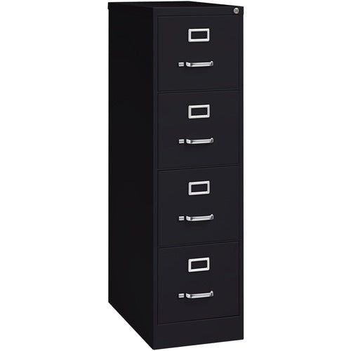 Lorell LLR60191 Fortress Series 26-1/2" Commercial-Grade Vertical File Cabinet