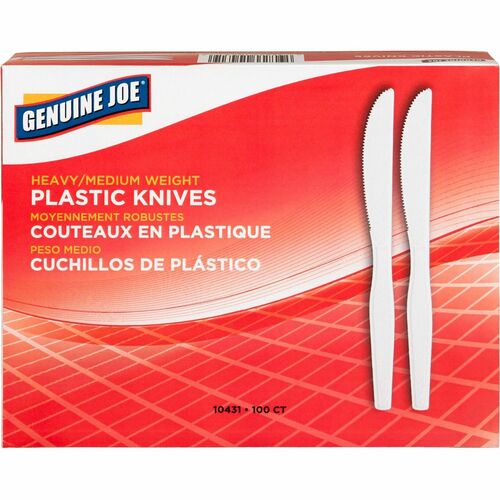Genuine Joe GJO10431 Heavyweight Disposable Knives
