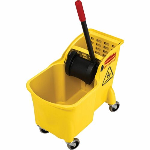 Rubbermaid Commercial RCP738000YL 31 Quart Mop Bucket Combination