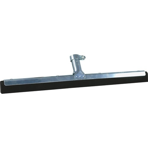 Unger UNGMW450 Water Wand Floor Squeegee - 18" Head - Rubber, Steel - Black