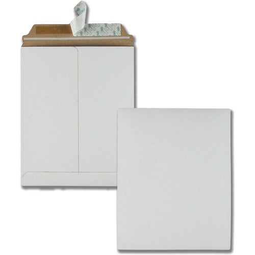 Quality Park QUA64014 Redi-Strip 64014 Photo/Document Mailer - Document - 9" Width X 11.50" Length - Self-Sealing - Fiberboard - 25 / Box - White