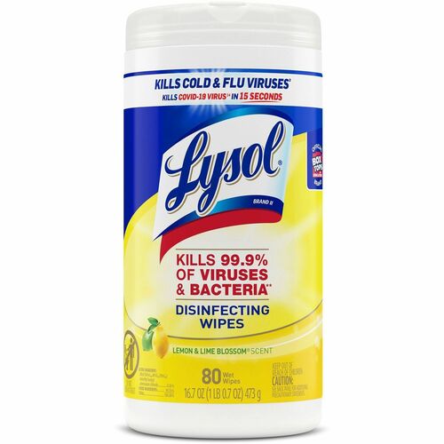 Lysol RAC77182 Disinfecting Wipes