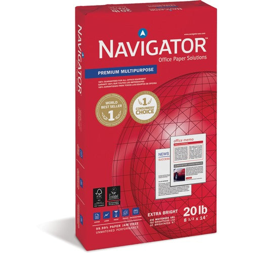 Navigator SNANMP1420 Premium Multipurpose Trusted Performance Paper - Extra Opacity - White