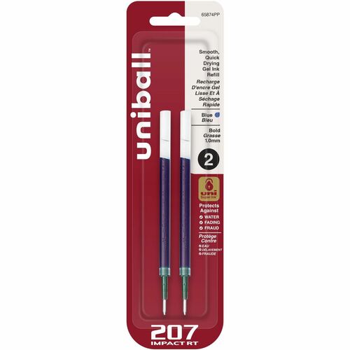 uniball UBC65874PP 207 Impact RT Gel Pen Refill