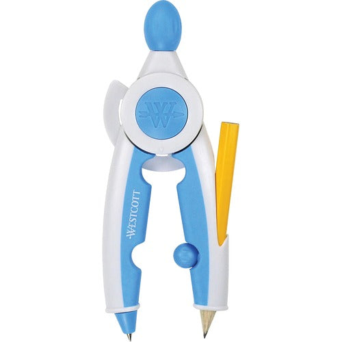 Westcott ACM14377 Westcott Anti-Microbial Soft Touch Student Compass