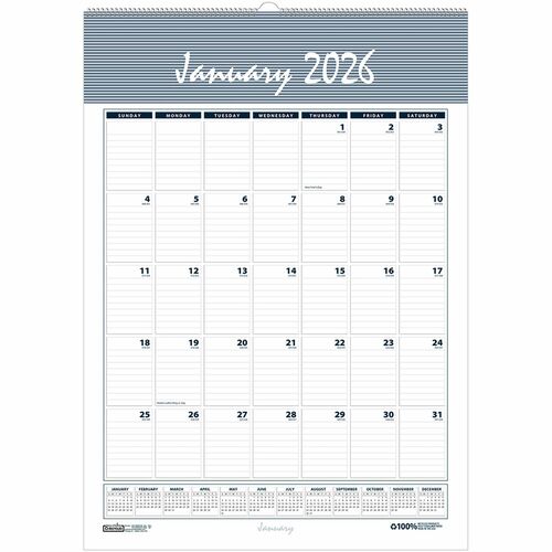 House of Doolittle HOD332 Bar Harbor 17" Wall Calendar