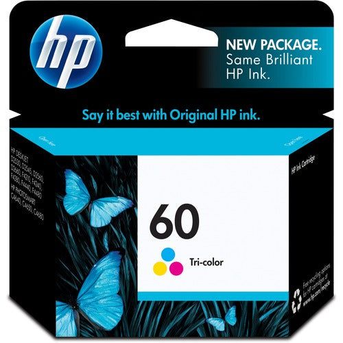 HP HEWCC643WN 60 (CC643WN) Original Inkjet Ink Cartridge - Cyan, Magenta, Yellow - 1 Each