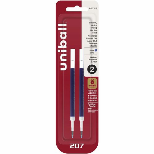 uniball UBC71207PP 207 Gel Pen Refill