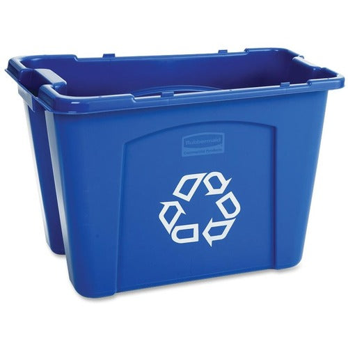 Rubbermaid Commercial RCP571473BE 14-gallon Recycling Box