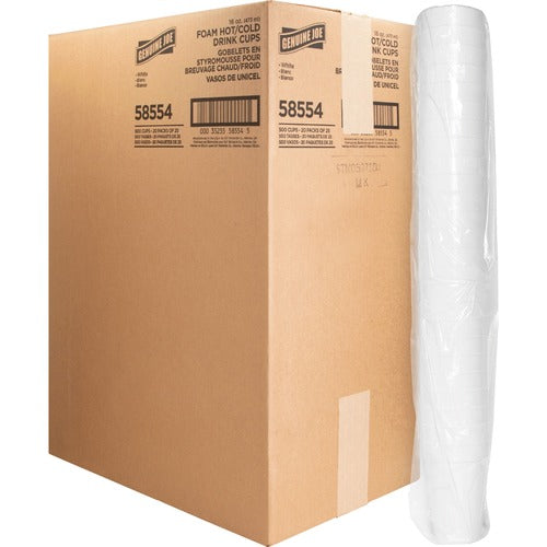 Genuine Joe GJO58554 16 oz Hot/Cold Foam Cups