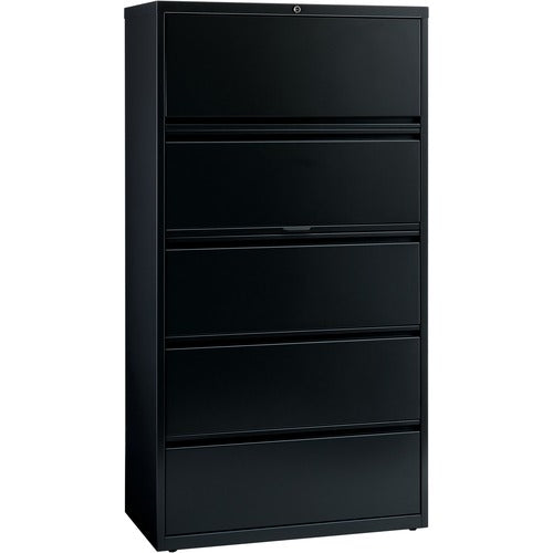 Lorell LLR60551 Fortress Series Lateral File w/Roll-out Posting Shelf
