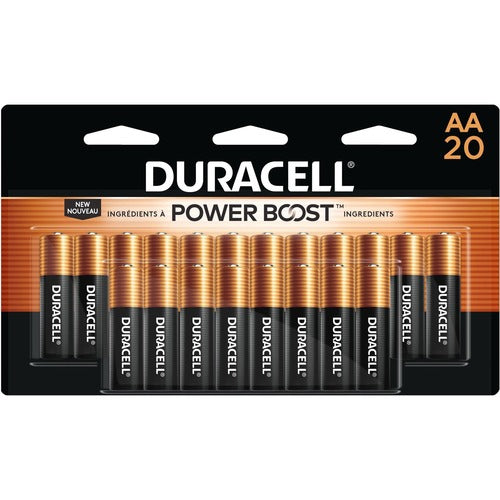 Duracell DURMN1500B20 Coppertop Alkaline AA Batteries