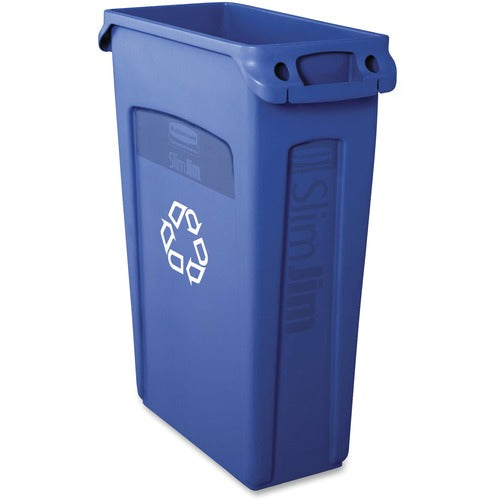 Rubbermaid Commercial RCP354007BE Venting Slim Jim Container